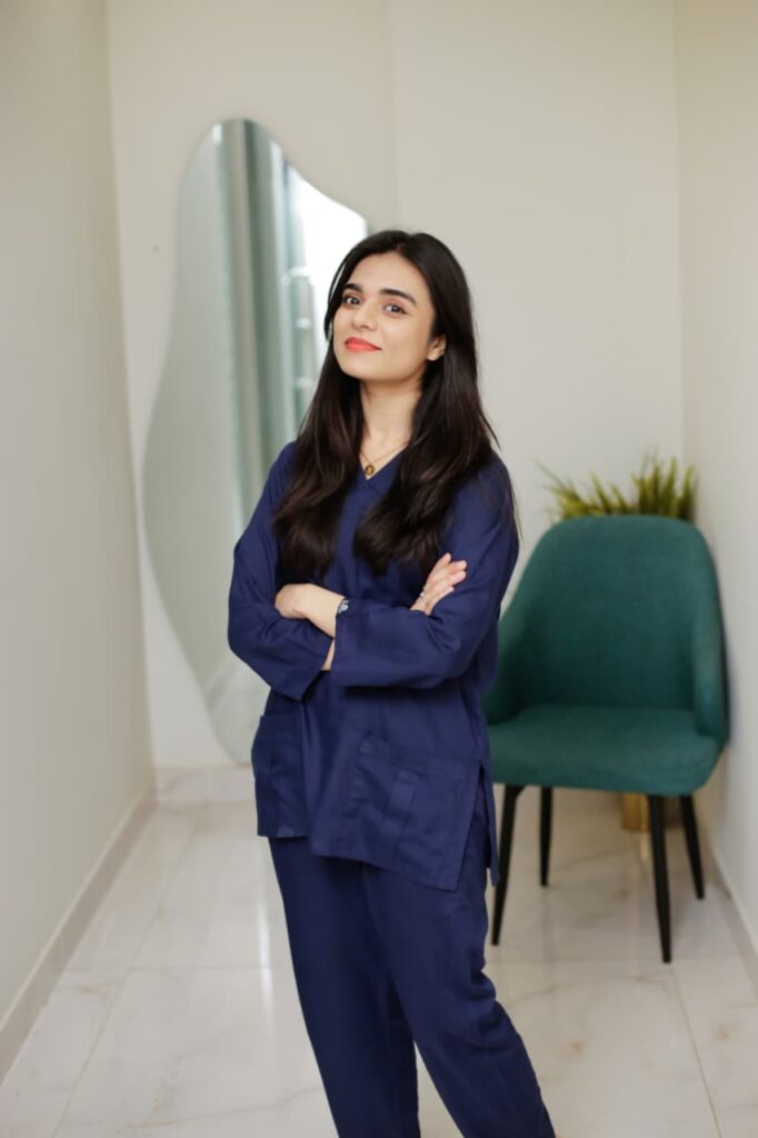 women standing in studio photography idea