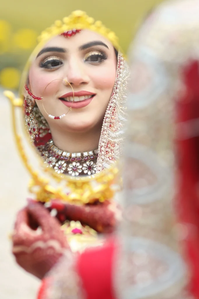 bridal photoshoot